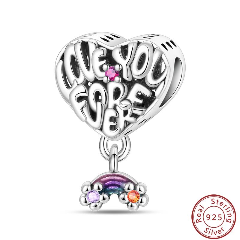 Air Balloon Series Copper Rocket Colorful Cute Romantic Charms Beads 3Mm Diy Fine Jewelry Making