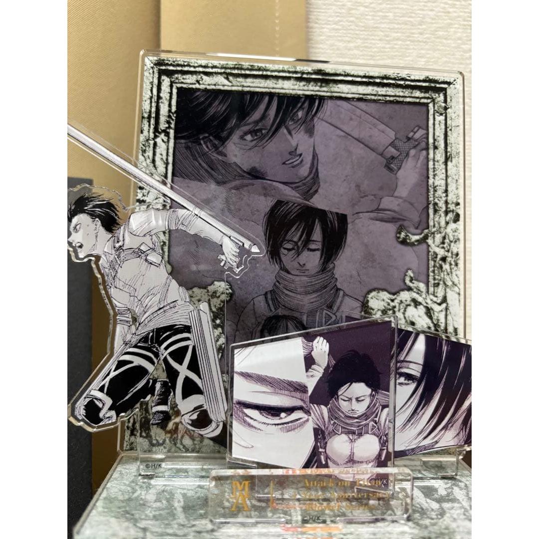Used Attack on Titan Acrylic Stand Axta Mikasa