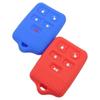 Ford Raptor Old Wing Tiger Soft Silicone Protective Cover for Five-Button Remote Key