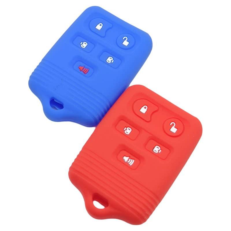 Ford Raptor Old Wing Tiger Soft Silicone Protective Cover for Five-Button Remote Key