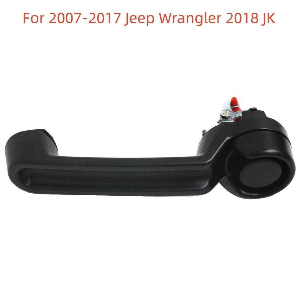1pc Black Tailgate Handle For Jeep 2007-17 Wrangler 18 JK Accessories CH1513101