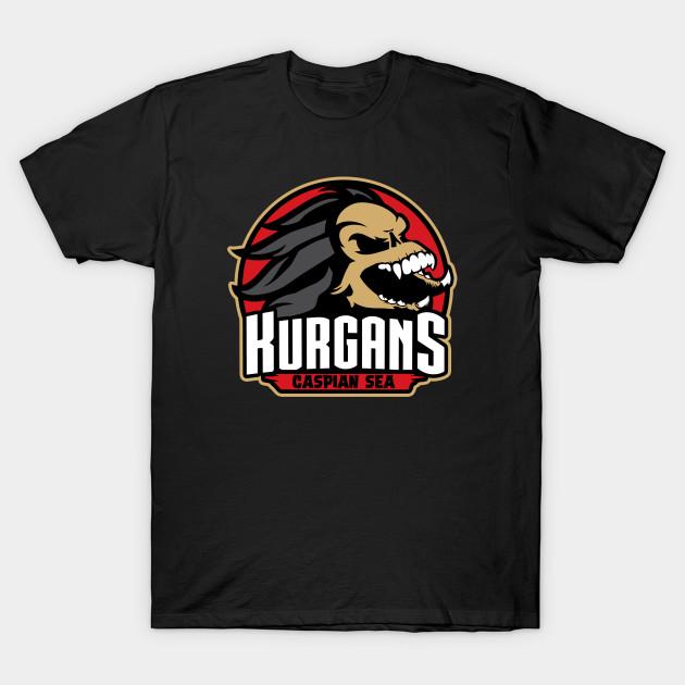 

Men Black Print T-shirt Caspian Sea Sport Logo No-Cut Transfer Paper Print Cotton Tshirt 4XL