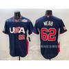 2026 Mexico Baseball Embroidered Short Sleeve Shirt Team Sports Training Top