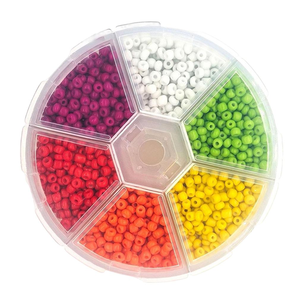 1 Box of Slotted Beads for Fly Tying Plastic Beads Round Bead Head Balls for Jig Hooks Fishing Fly Tying Materials
