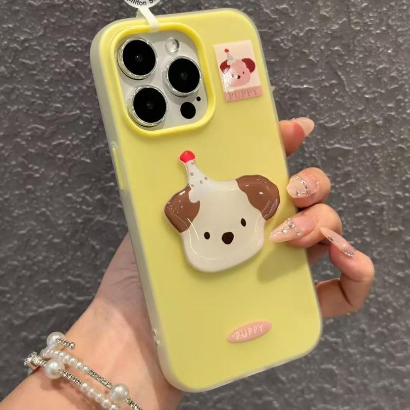 The West Highland Puppy Skin like Jelly Case Is A Creative Phone Case for IPhone 15 and A Protective Case for IPhone 16 Pro Max