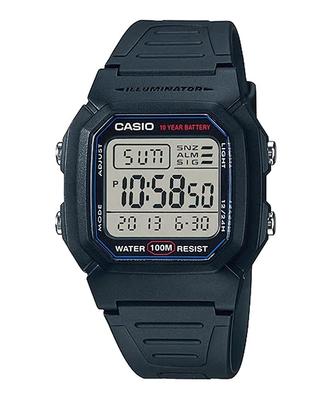 שעון דיגיטלי סטנדרטי שחור דגם מעבר לים [Casio] גברים W-800H-1AV [מוצרים]