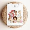 Disney Princess Classic T-Shirt, Disney Shirt, Disney Princess Shirt, Matching Tee, Disneyland Holiday Vacation, Trip Gift Unisex Adult