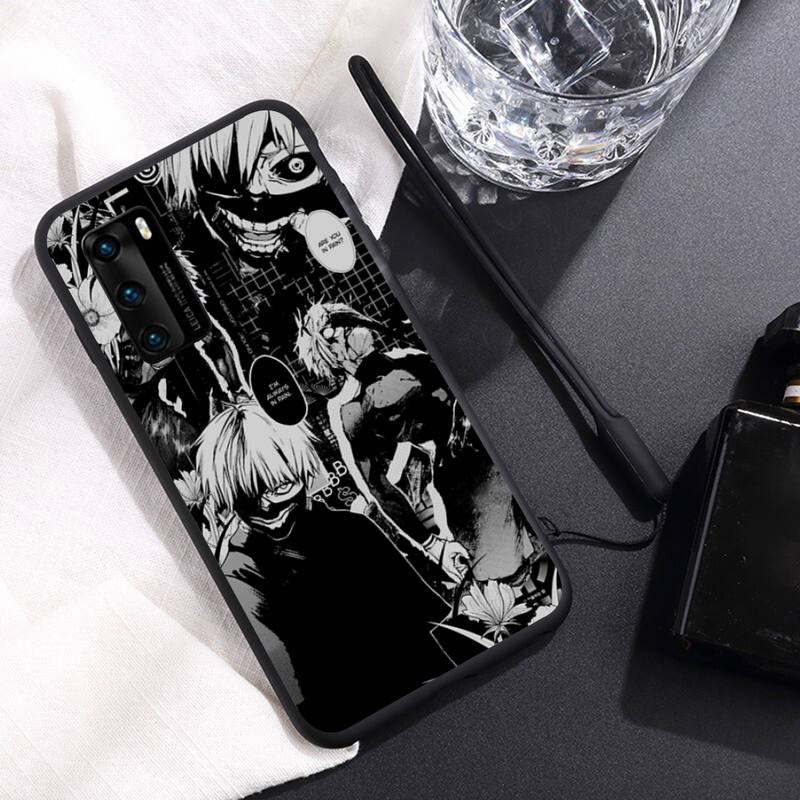 Japan Tokyo Ghoul Phone Case For Huawei Y6 Y7 Y9 Prime 2019 Y9s Mate 10 20 40 Pro Lite Nova 5t Silicone Cover