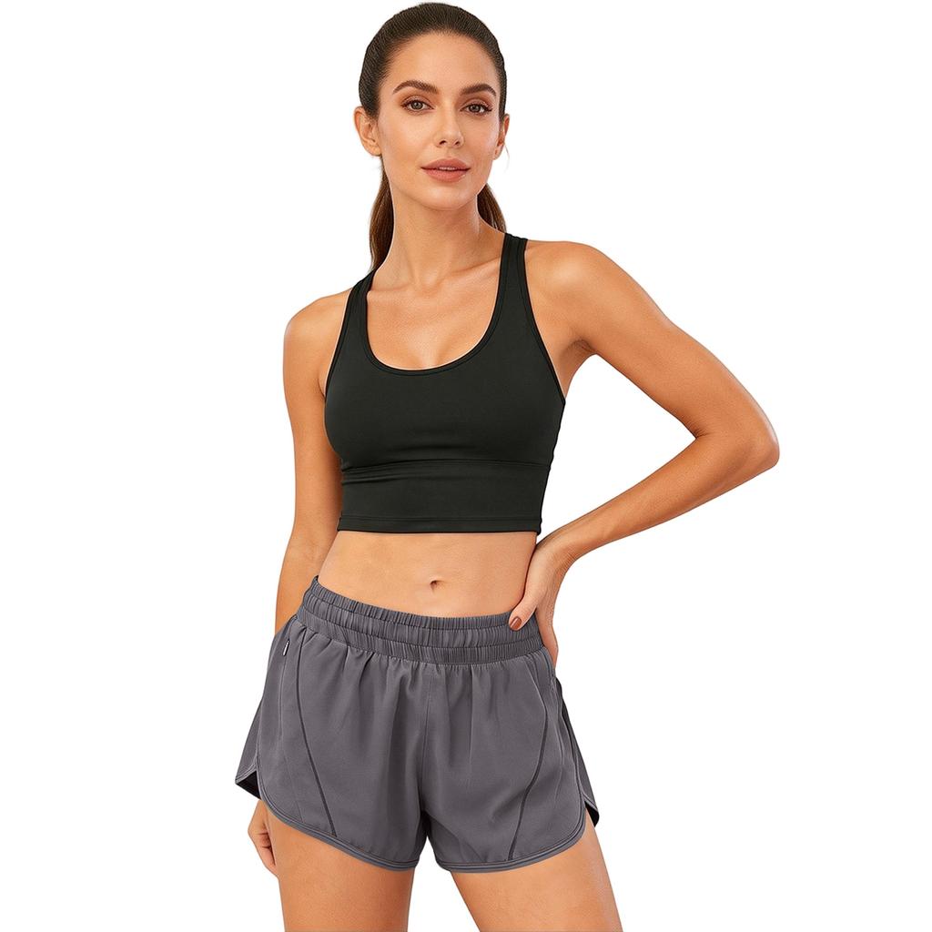 Women's Casual Loose Color Pants Pocket Utility Shorts