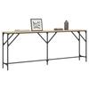 VidaXL Table console chêne sonoma 200x29x75 cm bois d'ingénierie 837778
