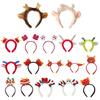 Cartoon Stuffed Dragon Hair Hoop Christmas Teens Cosplay Headband Multiple Type