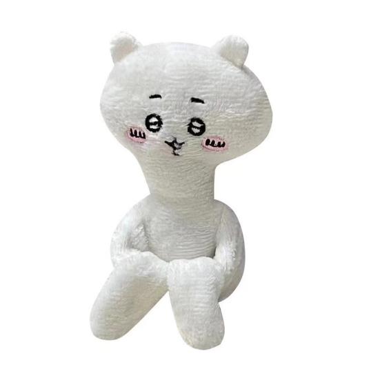 Pingente de Pelúcia Torcível Articulável Animal de Pelúcia Macio para Mochila Chaveiro Feio Charmoso Decoração de Anime para Quarto Mesa Estante Coleção