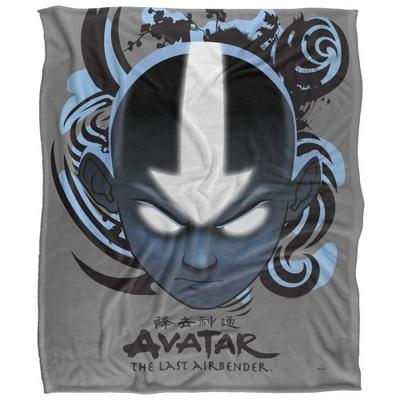 Avatar: The Last Airbender Silky Kanji Supersoft Blanket