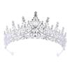 A Versatile New Bride Crown Headwear Hair Band Crown for Birthday Parties Wedding Banquets and Crown Gifts