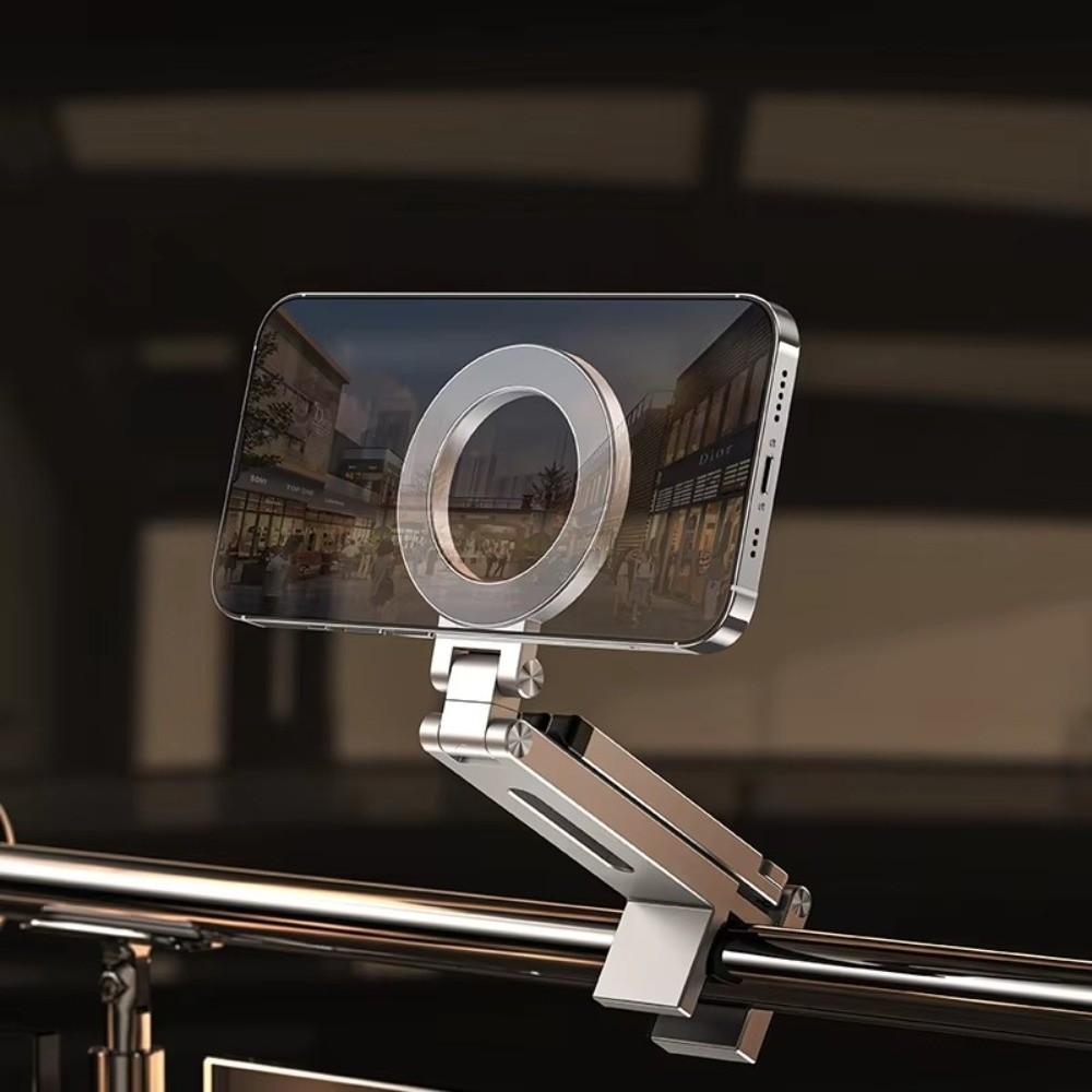 360° Rotation Magnetic Phone Tripod Holder Foldable Dual-sided Magnet Tripod for Home