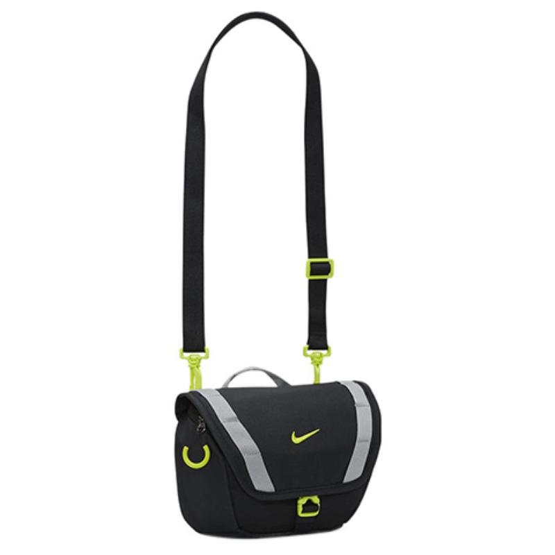 Nike Fabric One Shoulder Crossbody Fanny Pack Regular Unisex Black/Gray Casual DJ9681-010