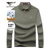 Seven Wolves Men's Autumn 5A Anti-bacterial Long Sleeve Polo T-Shirt