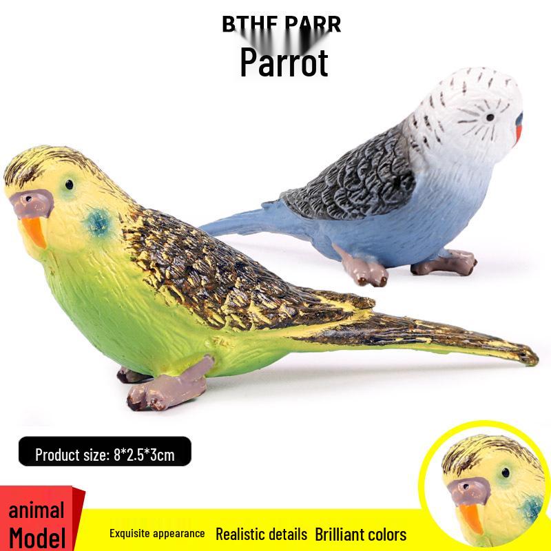 Children's Animal Simulation Toy Set: Eagle, Falcon, Secretary Bird, Owl Figurines