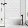 Waterproof Wall Stickers for Kitchen 6Pcs Marble Pattern Peel And Stick Backsplash, Brick Panels, Self Adhesive Modern Nordic Style Covering