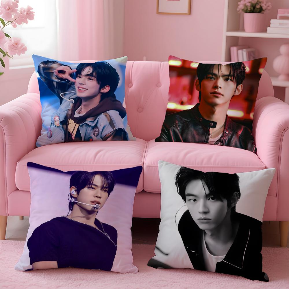 actor fresh DDohoon Cushion Cover Pillow Case Soft Skin Friendly Fabric  Concealed Zipper