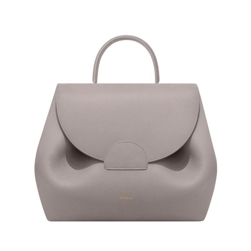 Spring New Cowhide High-end Feeling Light Luxury Smiling Face Bag Versatile Hand-held Crossbody Bag