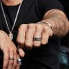 Buyee 925 Sterling Silver Ring Finger Golden Sun Sweet Open Ring for Man Woman  Unique Rock Punk Fine Jewelry Circle