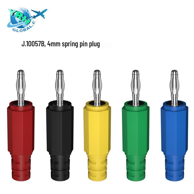 4 мм Банановый разъем Гнездо Терминальный разъем J10057 чёрный