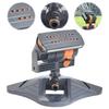 Outdoor Garden Oscillating Sprinkler Water Sprayer Automatic Garden Sprinkler 16 Nozzles Adjustable Flow Lawn Swing Sprinkler
