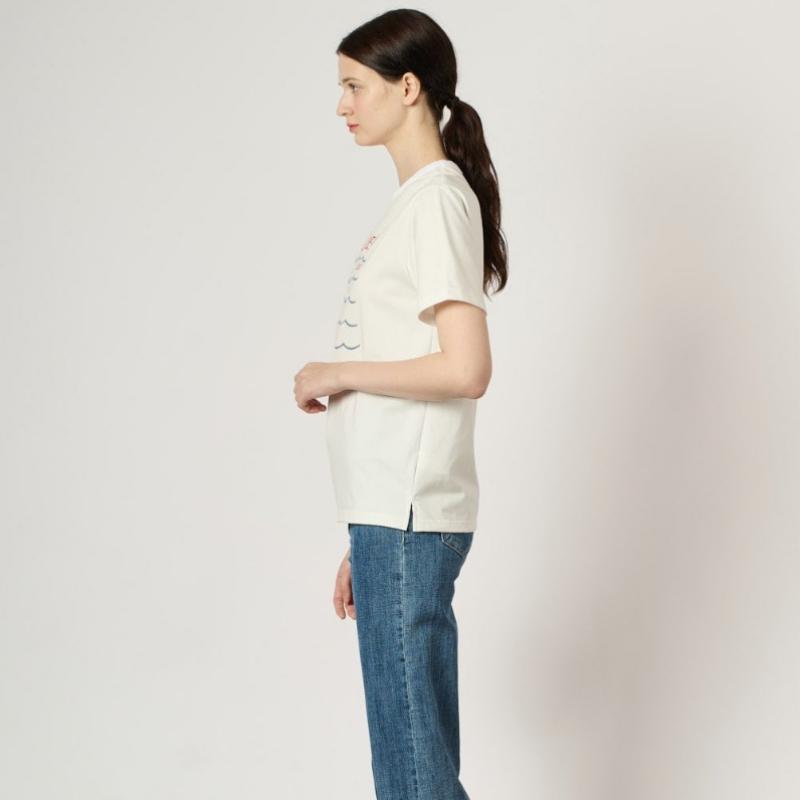 Bcbg One PoinT Half Sleeve T shirT B4m4x421