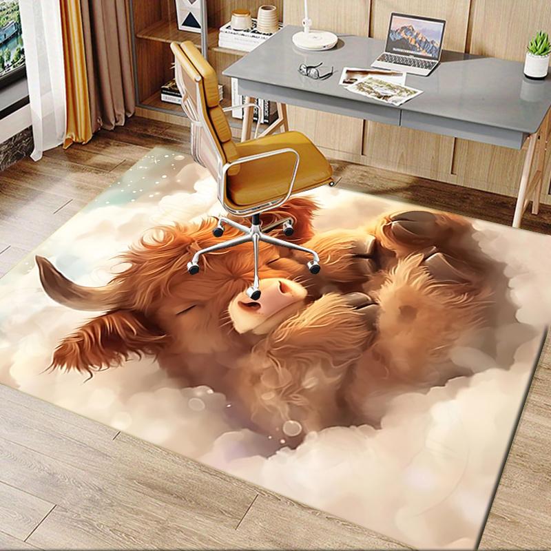 Comfortable Chair Mat Office Carpet for Home Decor, Sofa Rug, Large Size, Suitable for Bedroom, Living Room, Various Rooms, Gift Idea