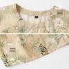 Elderly Women's National Style Summer T-Shirt