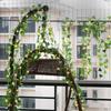 100LED Ivy String Lights 8 Modes Fairy Lights Green Plants Battery Powered Waterproof Party Wedding Garden Room Wall Decor