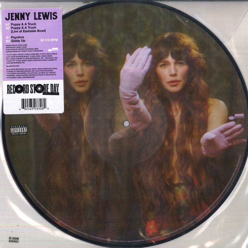 

LP Record JENNY LEWIS - Puppy And A Truck 00602465033069 Blue Note 2024 US Rock