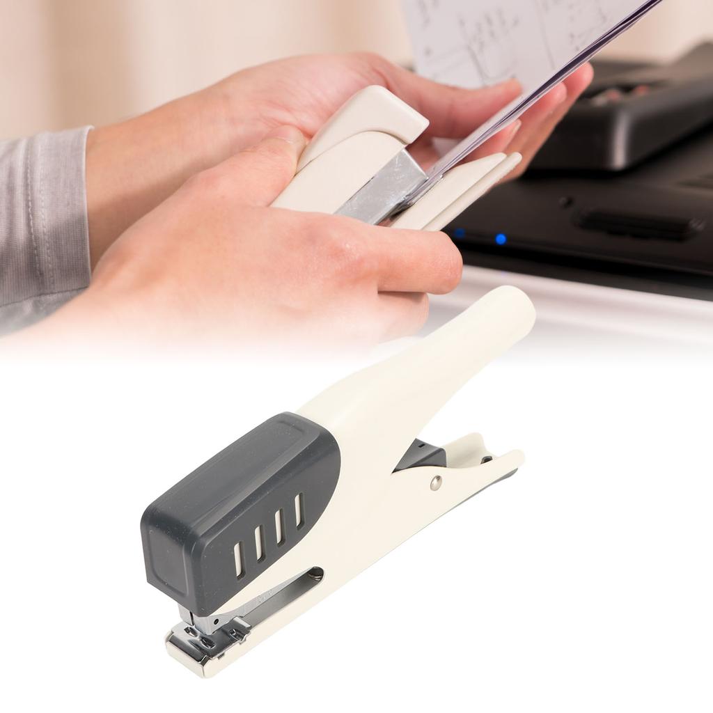 Stapler Ergonomic 20 Sheet Capacity Effortless Desktop Stapler Metal Stapler with Skid Resistance Pad for Student