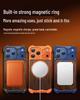 Alien 17 Pro Max Integrated Case with 360° Stand - Solid Wood & Metal, Magnetic Design for 16 Pro Max
