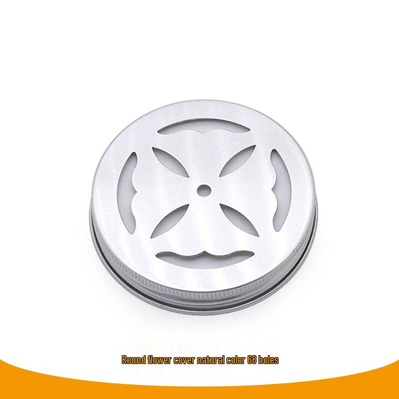 120ml Threaded Aluminum Jar for Scented Beads, Incense, Wax Candle & Deodorant Packaging
