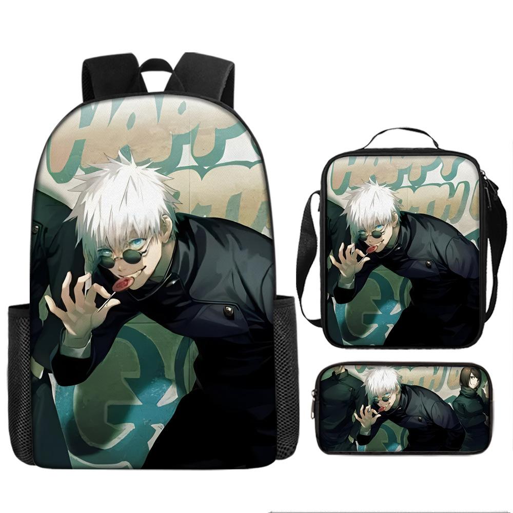 Spell Return to War Backpack Campus Primary and Secondary School Student School Bag Knotweed Yoren Fuhehui Wujo Animation Backpack