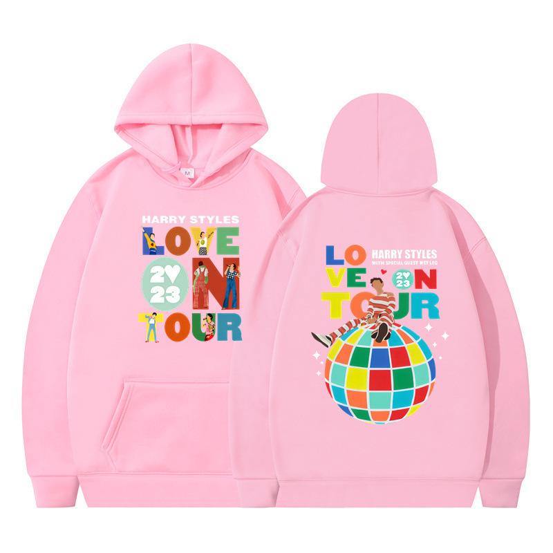 New HARRY STYLES Men's and Women's Peripheral Casual Loose Hooded Sweater