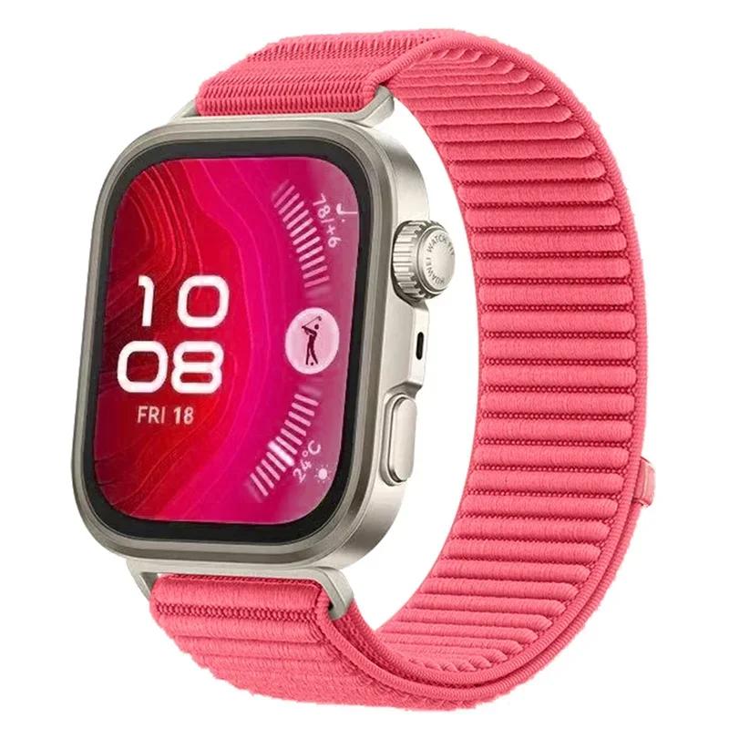 Nylon Loop For Huawei Watch Fit 4 Pro Strap Replacement Sports Field Bracelet for Huawei Fit 3-Fit 4 Bands Accessories