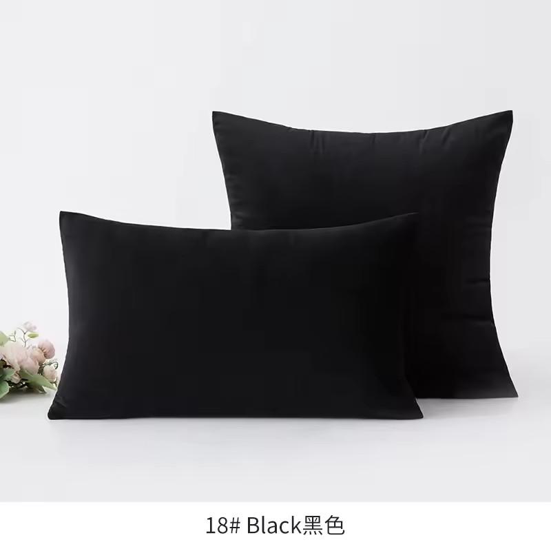 Solid Color Pillowcase Customized Size Dutch Velvet 30x50cm 40/45/50/55/60cm Bed Sofa Cushion Cover Car Hallowee Home Decoration