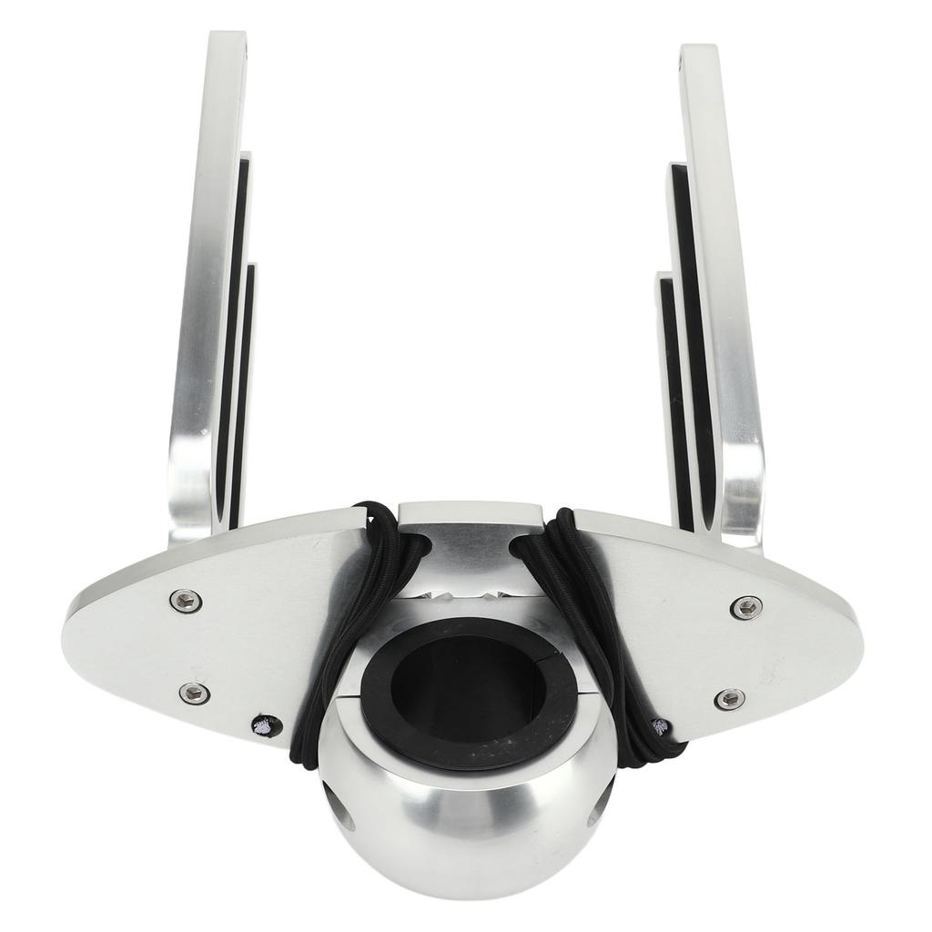 Wakeboard Tower Rack Adjustable Angle Wakeboarding Holder Bracket Polished Aluminium Alloy for 1.89in 2.36in 2.48in
