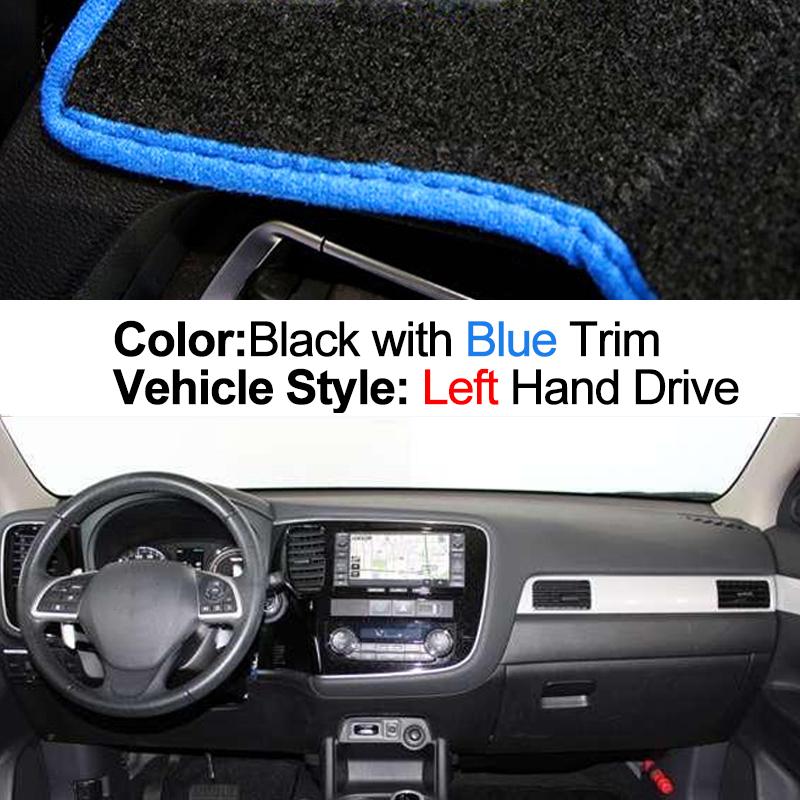Car Dashboard Cover Dash Mat Carpet Cape For Mitsubishi Outlander PHEV 2013 - 2015 2016 2017 2018 2019 2020 Anti-sun Sun shade