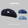 Trendy Retro Denim Beret For Women Versatile Fashionable Warm Winter Hat