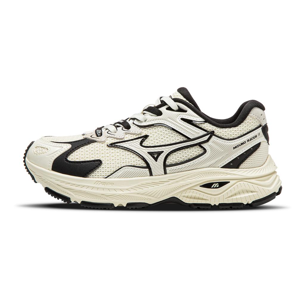Mizuno Racer S Fashion Versatile Low-Top Running Shoes Unisex Sneakers Off-White D1GH253503