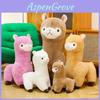 Peluche Alpaca Carino con Imbottitura in Cotone PP per Regalo di Compleanno e Collezione per Bambini