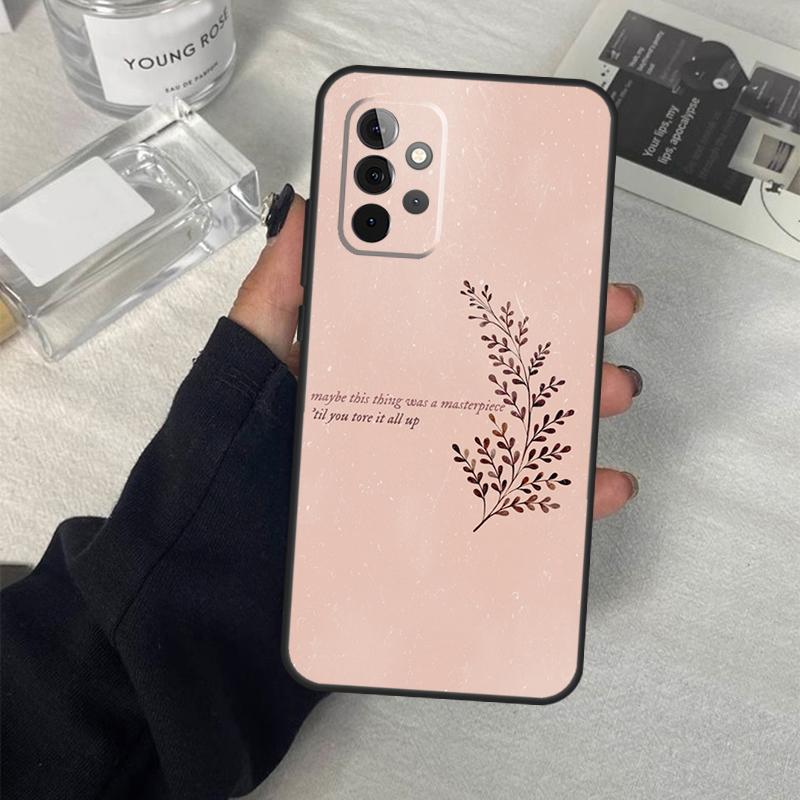 All Too Well Lyrics Phone Case For Samsung Galaxy A34 A54 A14 A13 A23 A33 A53 A73 A52 A42 A32 A22 A12 A51 A71