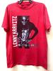 90er Lenny Kravitz Circus Tour Shirt Kurzarm Rot Unisex S-2345XL EM0523