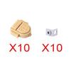 MOC Military Modern Weapon Accessories Building Blocks Character Backpacks Helmets Vests Armors Night Vision Devices Bricks Toy