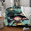 1pc Pink Hair Cat Girl Flannel Blanket,Ultra Soft Warm Plush Throw for Home Bedroom Bed Sofa Cover Camping Picnic gift Y72436