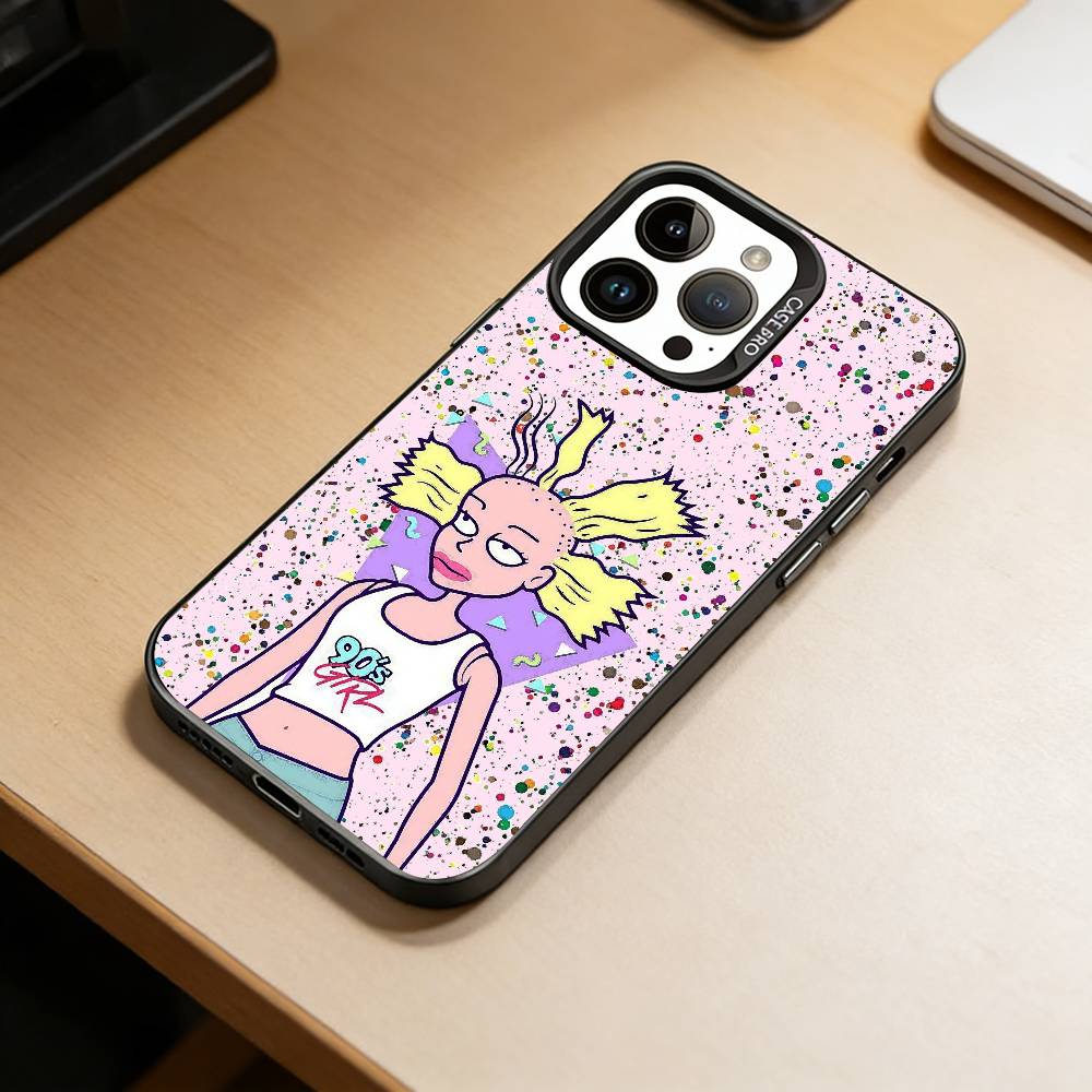 

R-Rugrats-Chuckie Finster Phone Case For iPhone 17,16,15,14,13,12,11 Plus,Pro Max,XS,Colorful Silver Phone case Funda Cover iPhone13PRO